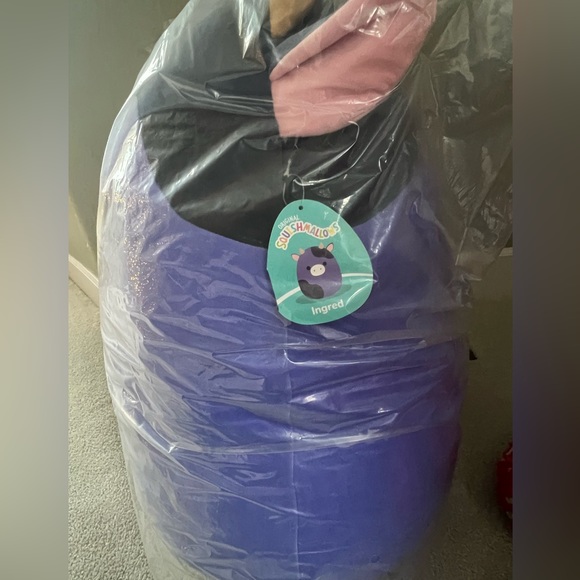 NWT 24” XXL JUMBO Ingred the Purple Cow Squishmallow S24 2089 - Picture 3 of 6